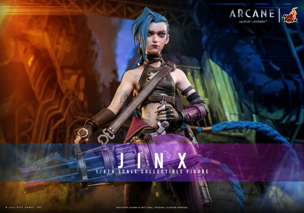 Arcane/League of Legends - Jinx | 1:6 Action Figure | by Hot Toys - Image 5