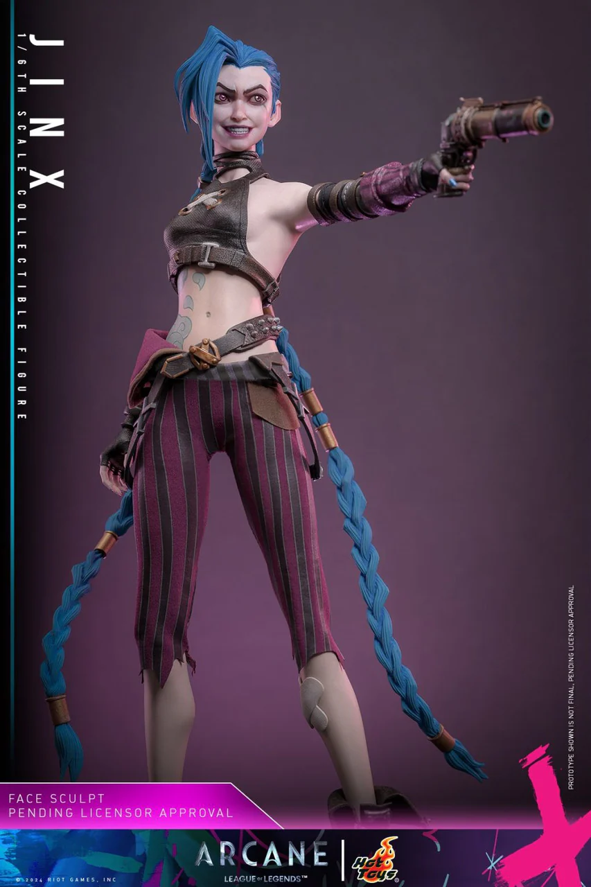 Arcane/League of Legends - Jinx | 1:6 Action Figure | by Hot Toys - Image 6