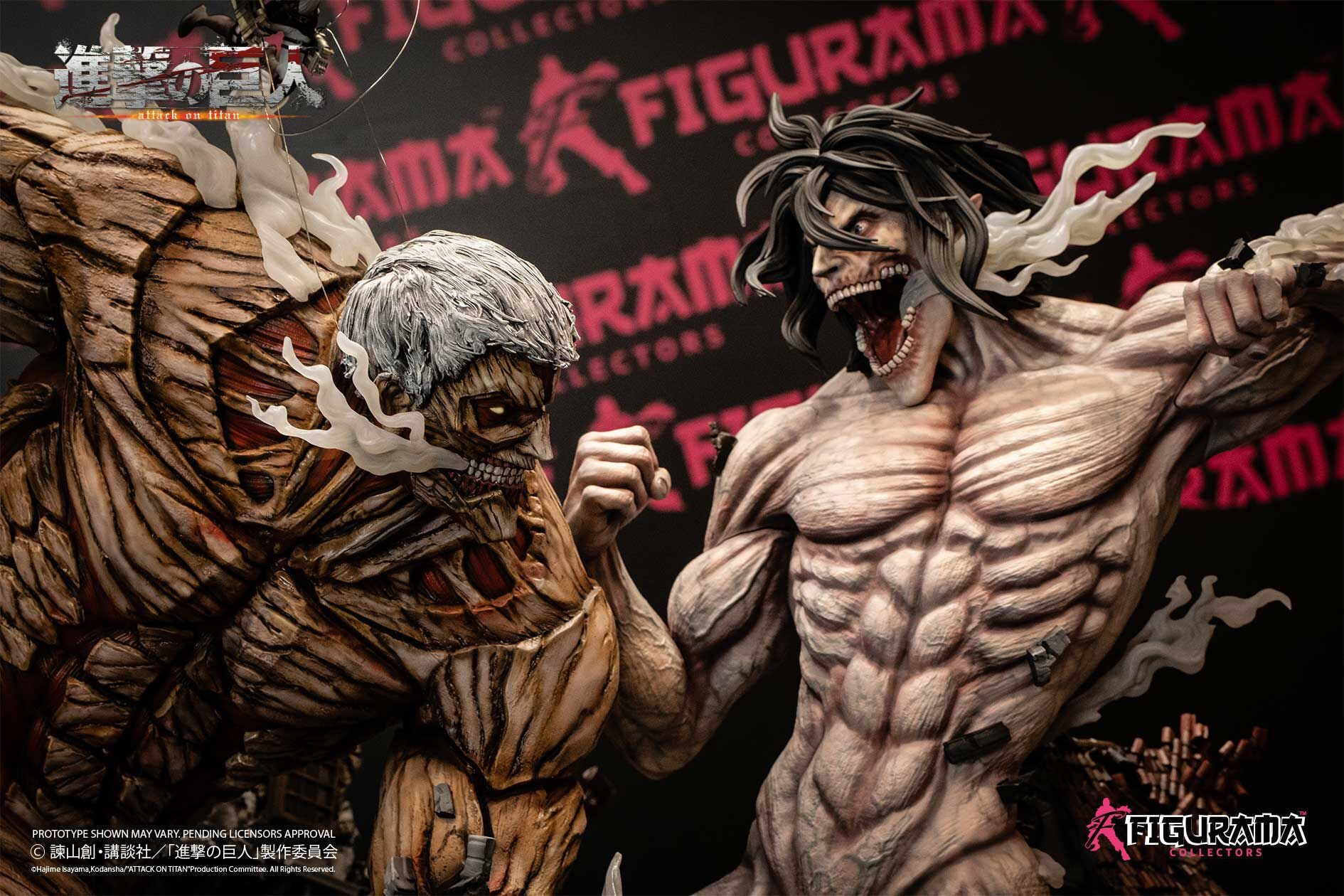 Attack on Titan - Armored vs. Attack Titan | Resin Statue | by Figurama - Image 4