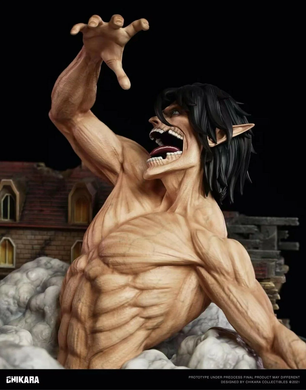 Attack on Titan - Female Titan vs. Eren | Resin Statue | von Chikara Studio - Image 2