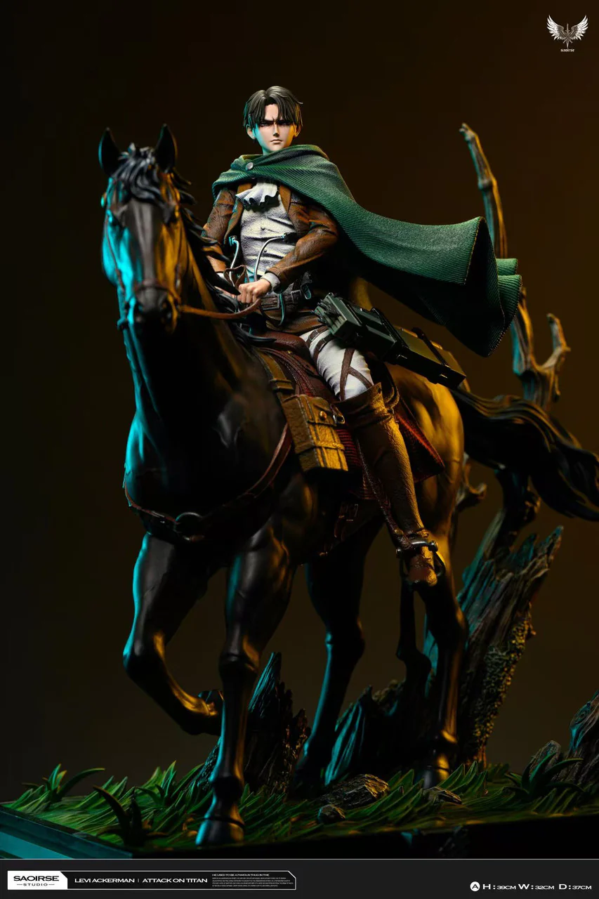 Attack on Titan - Levi Ackerman | 1:4 Resin Statue | by Saoirse Studio - Image 2