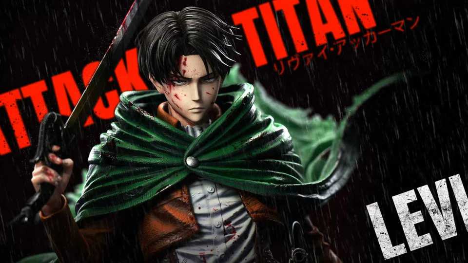 Attack on Titan - Levi Ackerman | 1:6 Resin Statue | by Dream Studio - Image 3