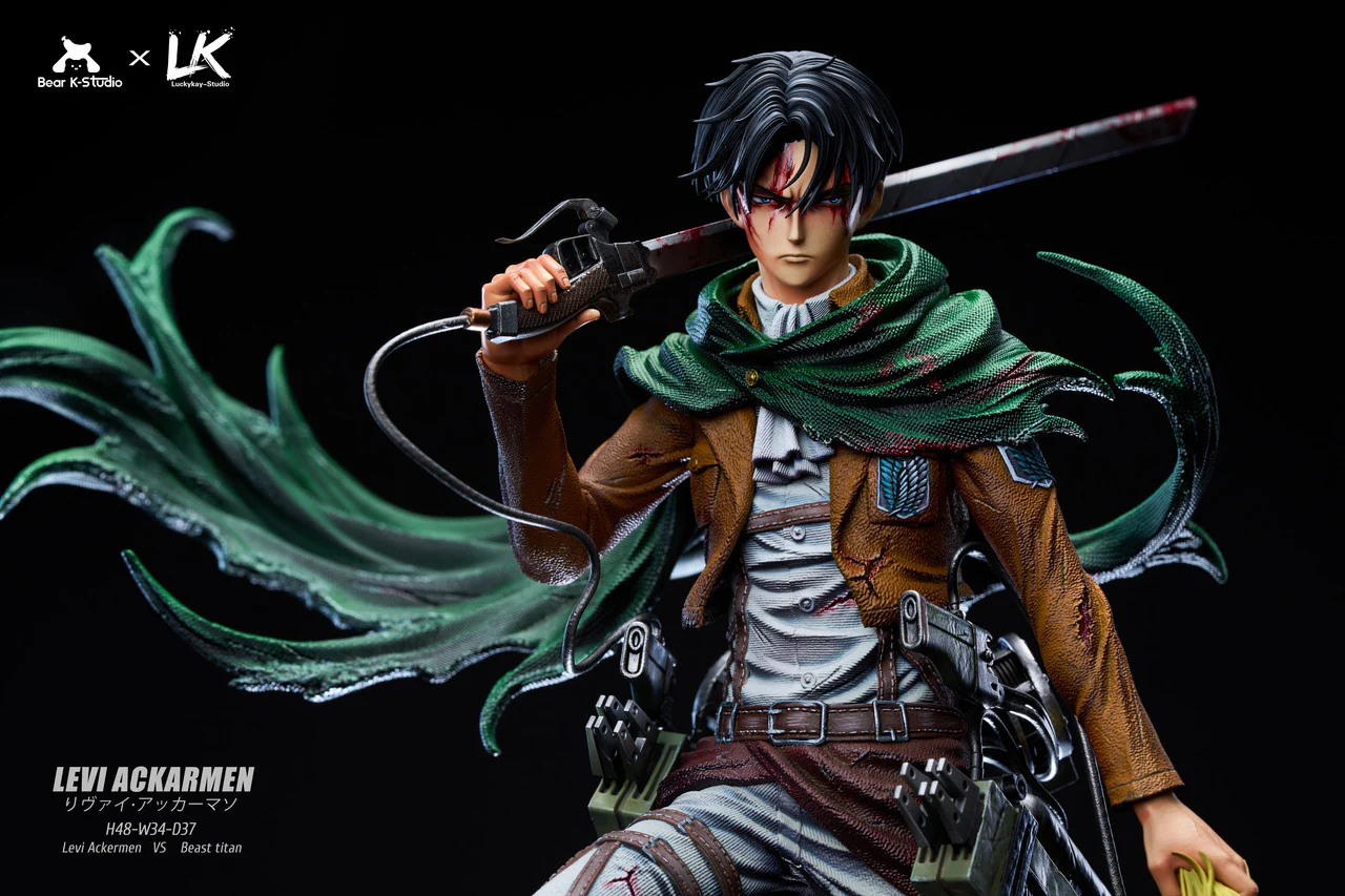 Attack on Titan - Levi Ackerman | Resin Statue | by BK Studio × LK Studio - Image 2