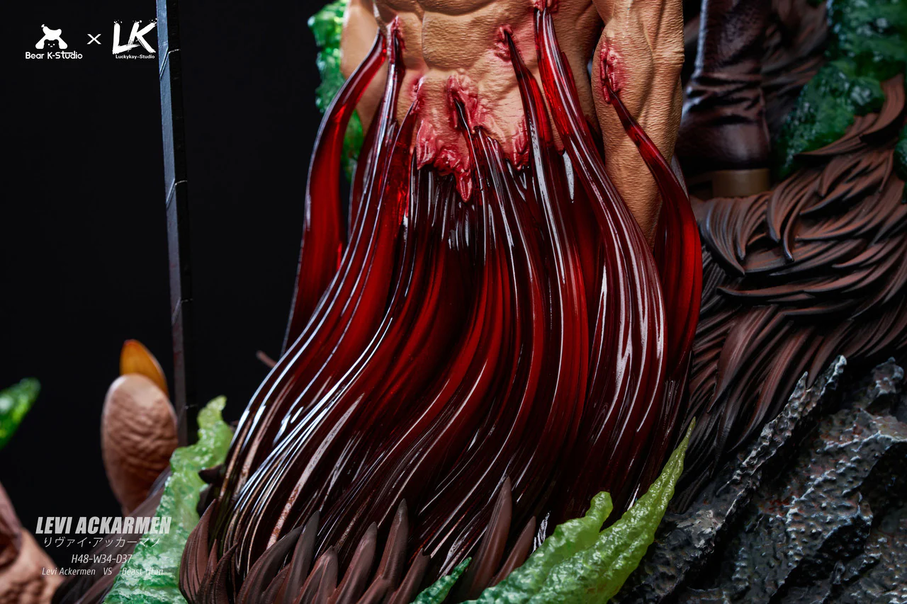 Attack on Titan - Levi Ackerman | Resin Statue | by BK Studio × LK Studio - Image 4