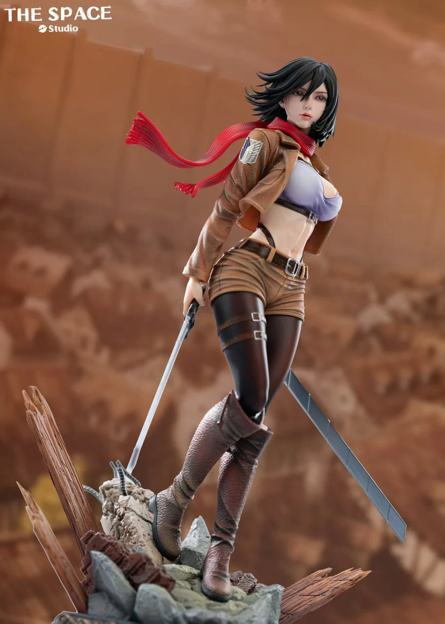 Attack on Titan - Mikasa Ackerman | 1:6/1:4 Resin Statue | by The Space Studio - Image 4