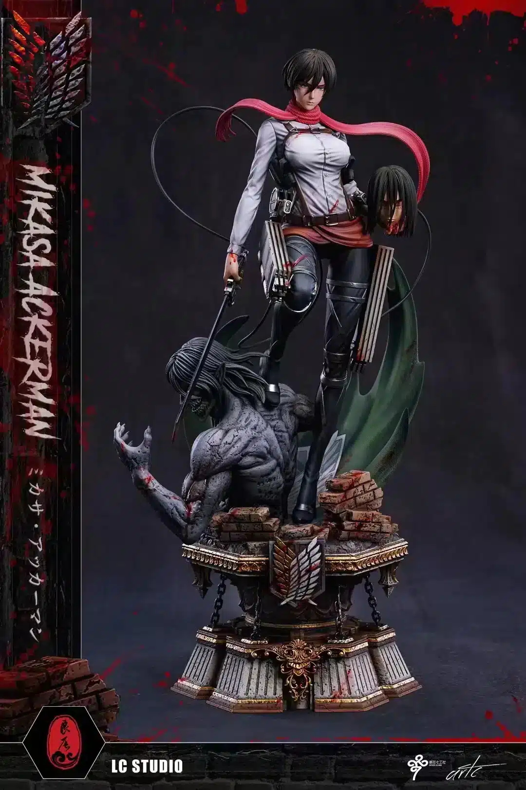 Attack on Titan - Mikasa Ackerman | 1:6 Resin Statue | von LC Studio - Image 3