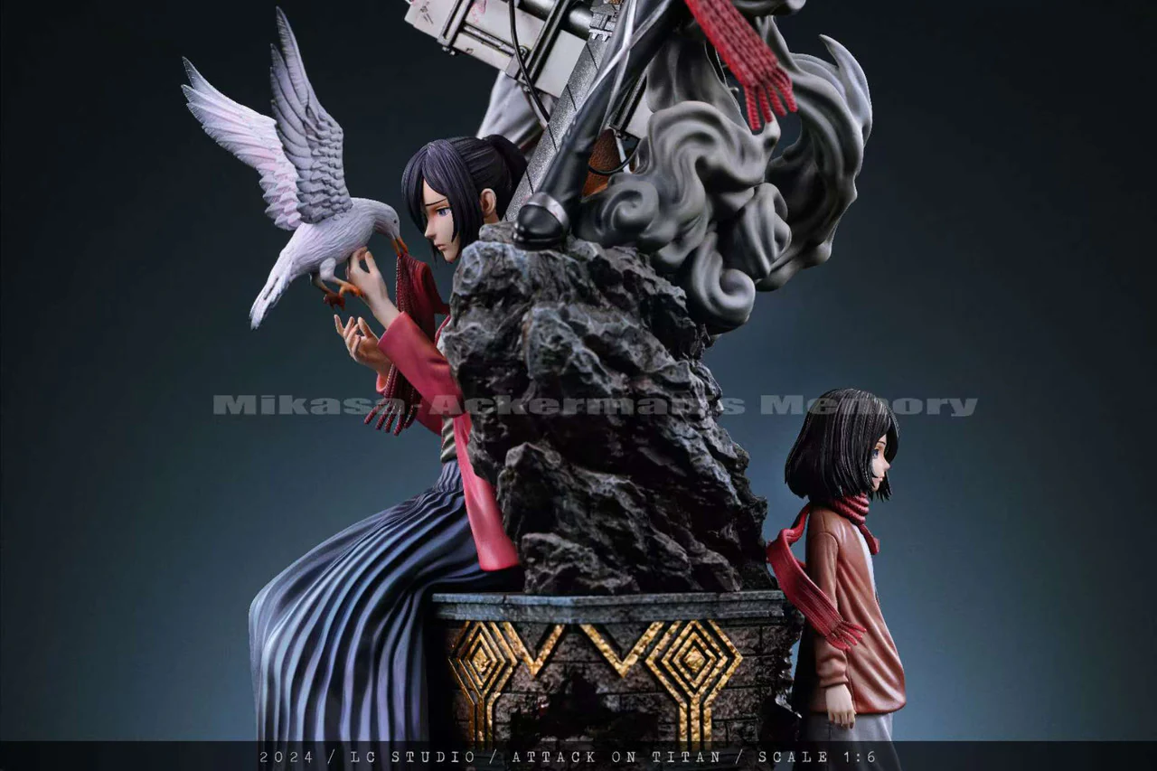 Attack on Titan - Mikasa Memory | 1:6 Resin Statue | by LC Studio - Image 2