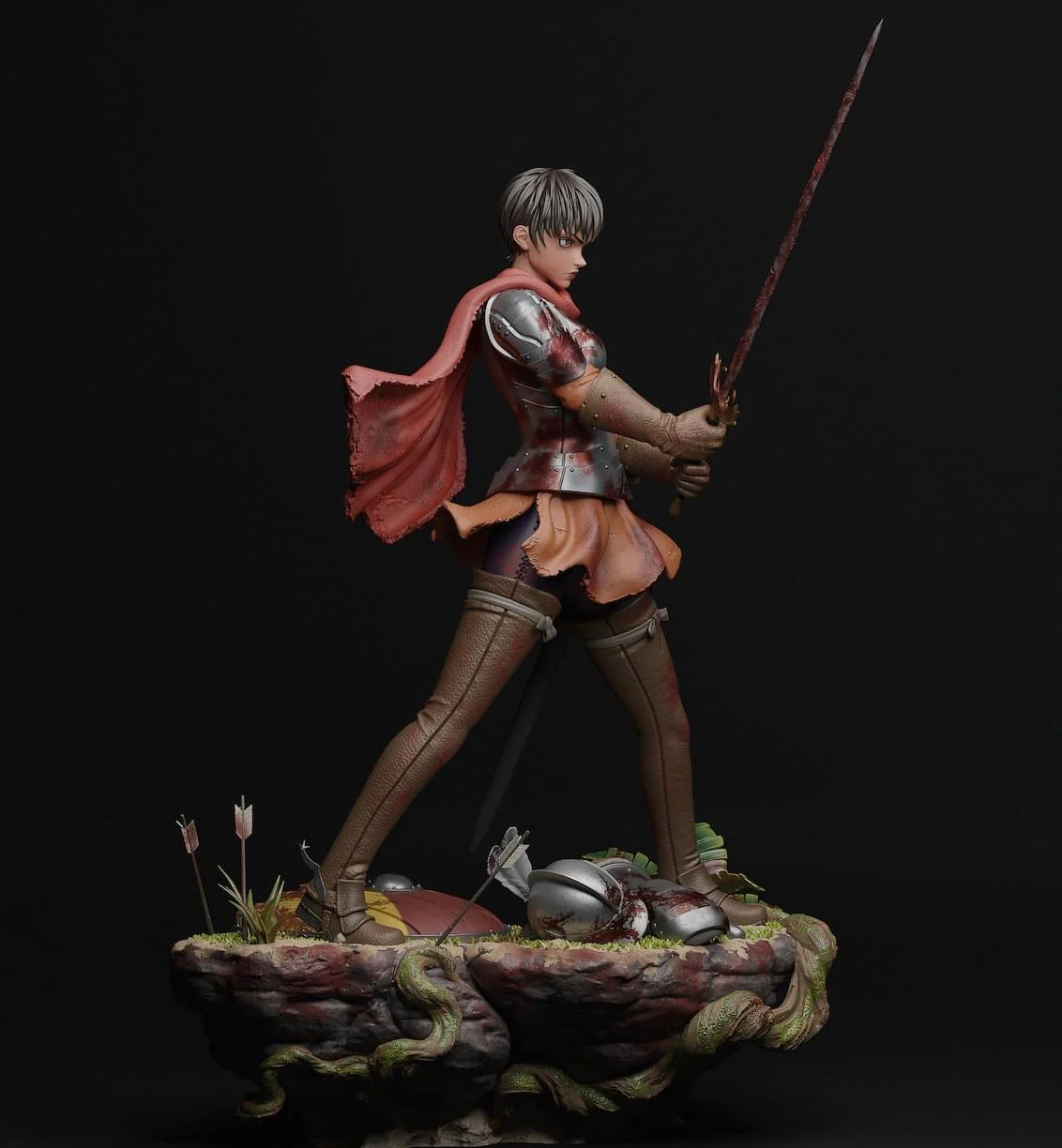 Berserk – Guts & Casca | 1:4 Resin Statue | von Player 1 Studio - Image 15