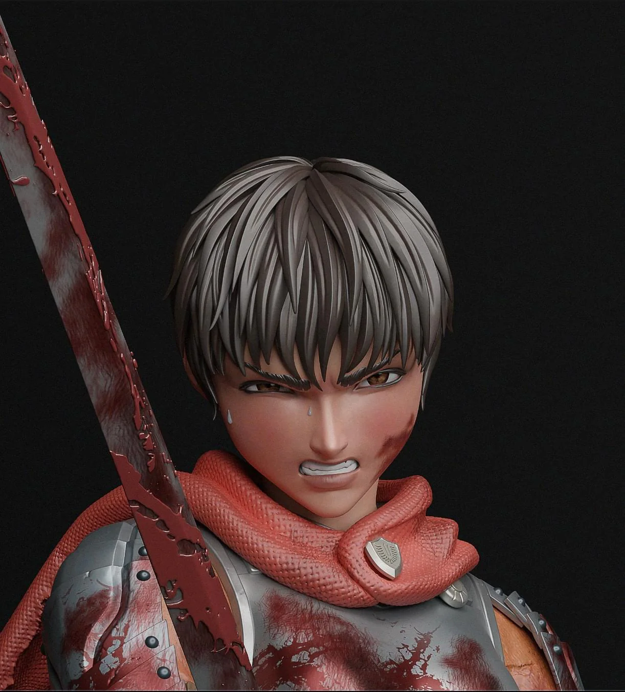 Berserk – Guts & Casca | 1:4 Resin Statue | von Player 1 Studio - Image 2