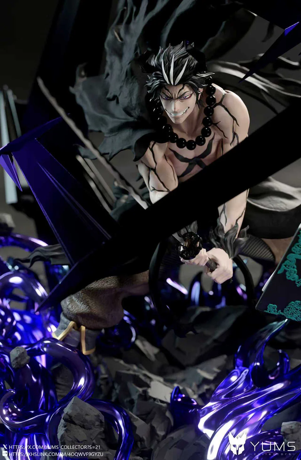 Black Clover - Yami Sukehiro | 1:6 Resin Statue | by Yums Collectors - Image 7