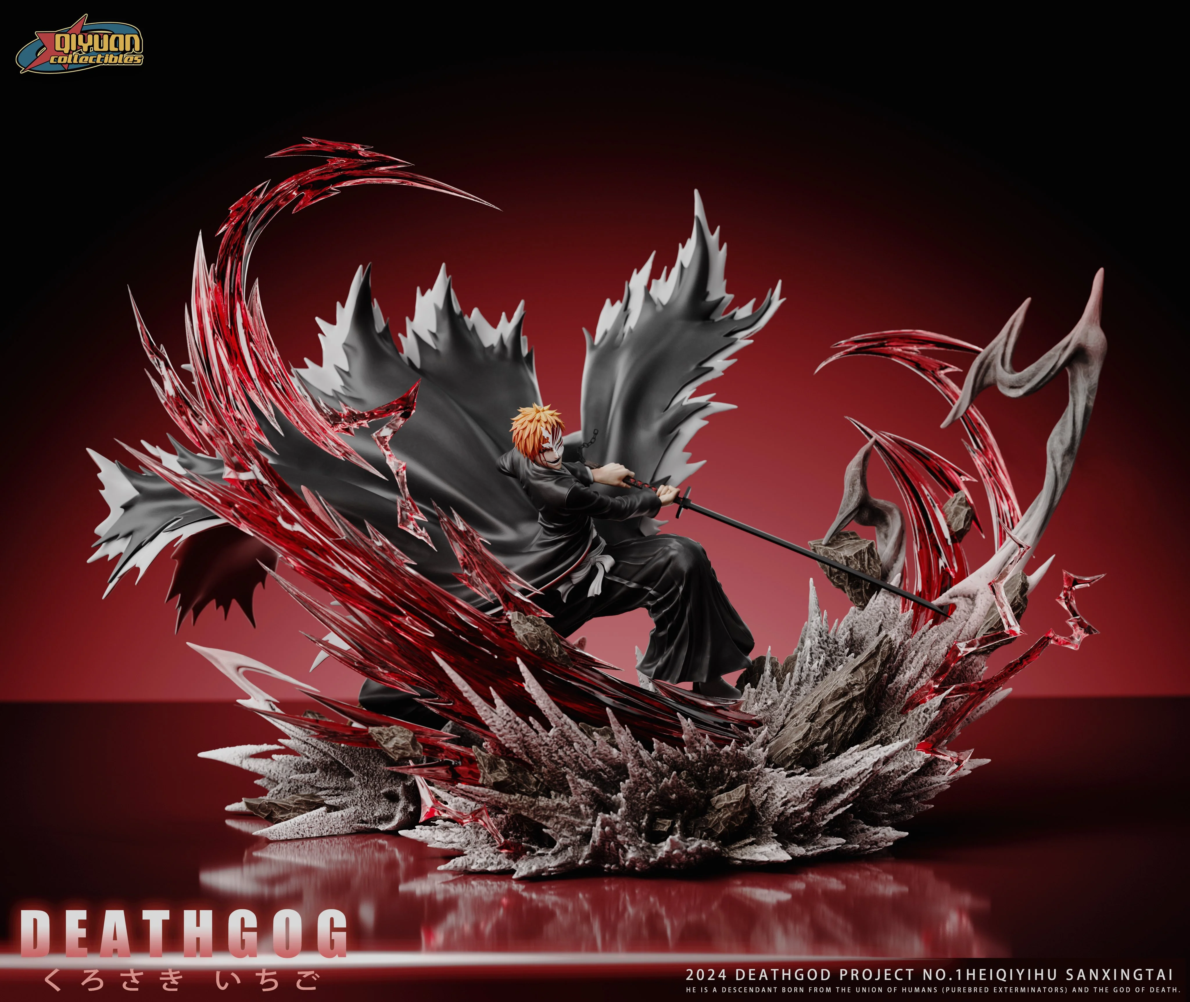 Bleach - Ichigo Kurosaki | 1:6 Resin Statue | von QiYuan Studio - Image 3