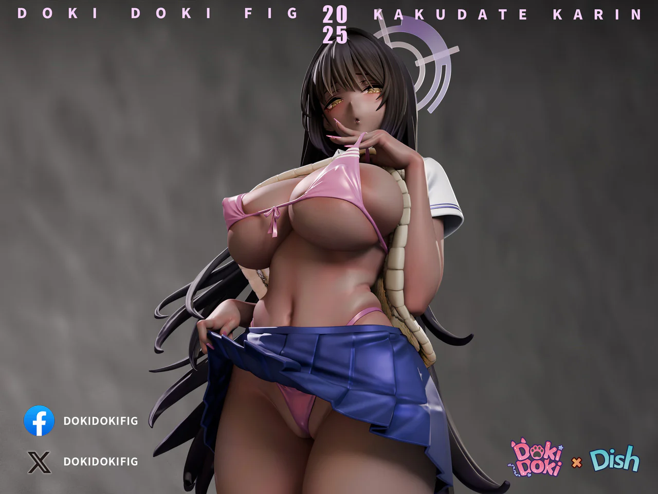Blue Archive - Karin | 1:6 Resin Statue | by DOKI DOKI Figures - Image 4
