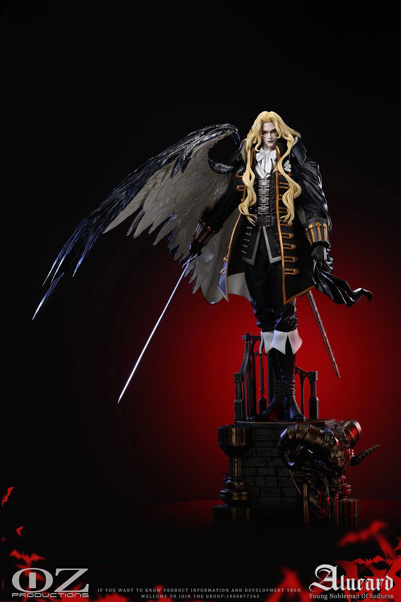 Castlevania - Alucard | 1:4 Resin Statue | von OZ Productions Studio - Image 3
