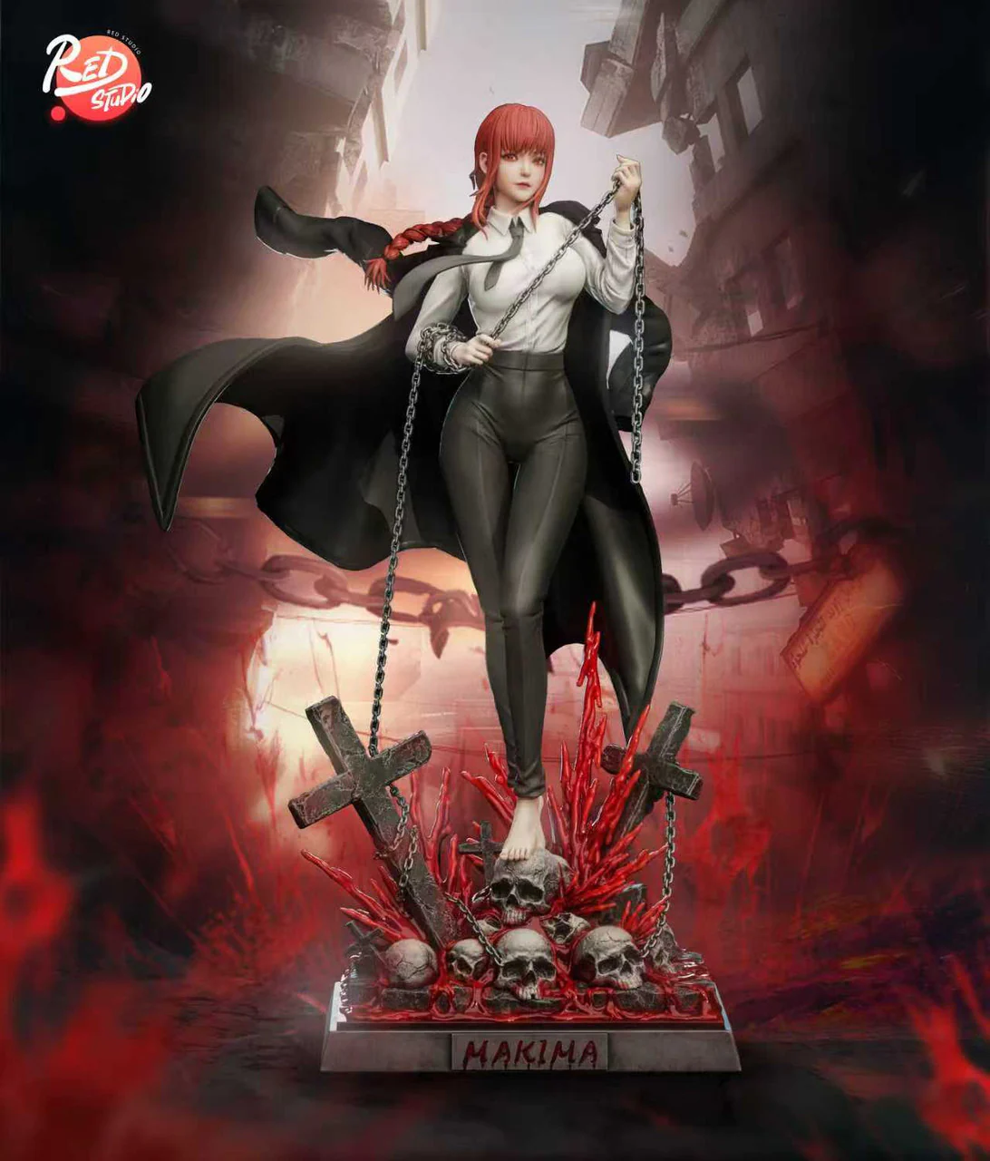 Chainsaw Man - Makima | 1:6/1:4 Resin Statue | by Red Studio - Image 5