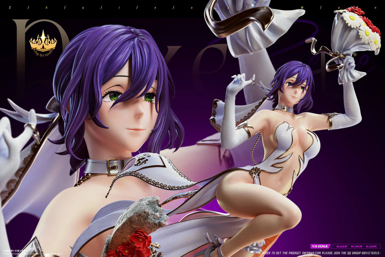 Chainsaw Man - Wedding Dress Reze | 1:4 Resin Statue | by King Art Studio - Image 5