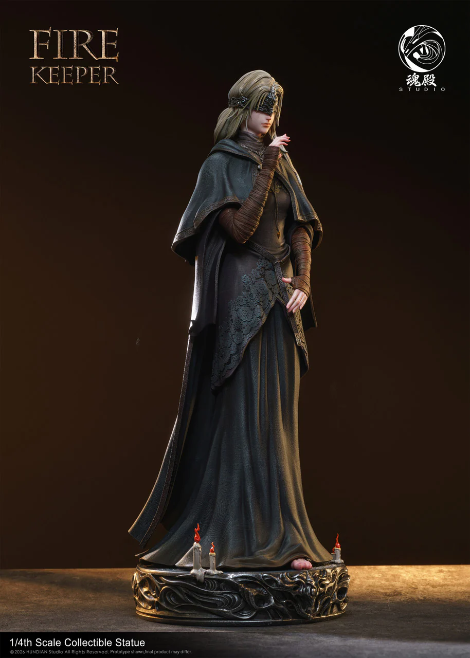 Dark Souls - Fire Keeper 2.0 | 1:4 Resin Statue | by HunDian Studio - Image 4