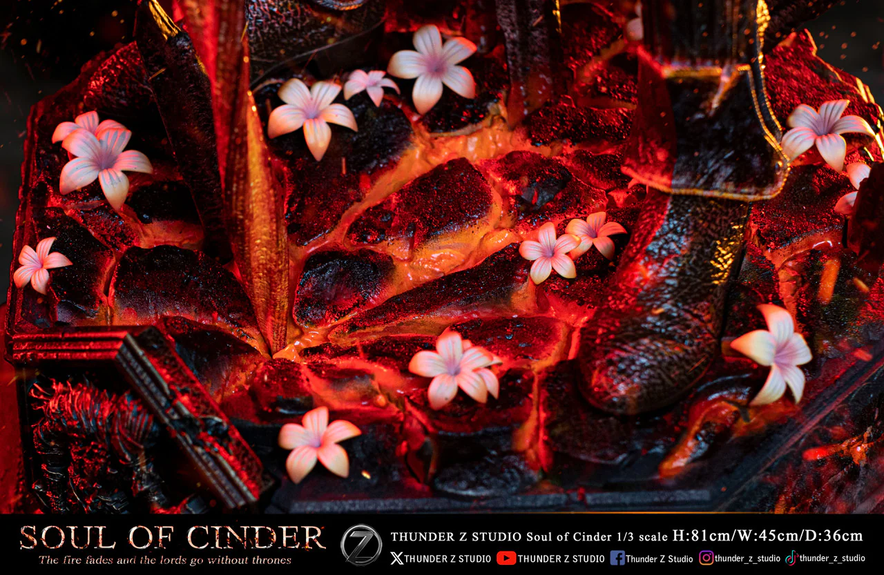 Dark Souls - Soul of Cinder | 1:3 Resin Statue | by Thunder Z Studio - Image 5