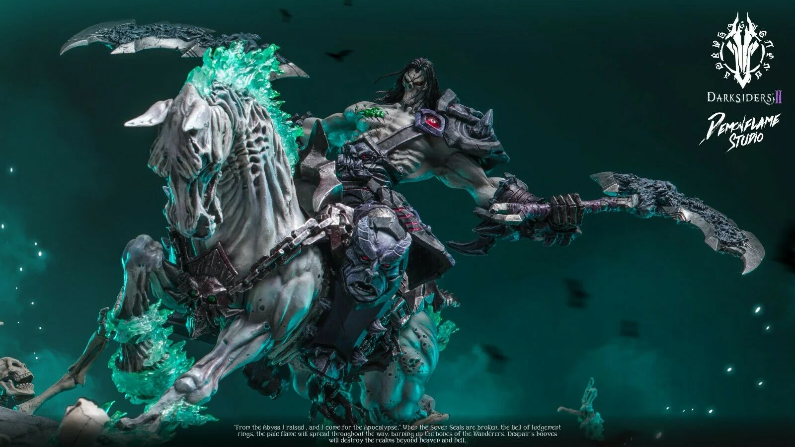 Darksiders - Death | 1:6 Resin Statue | von Demon Flame Studios - Image 4