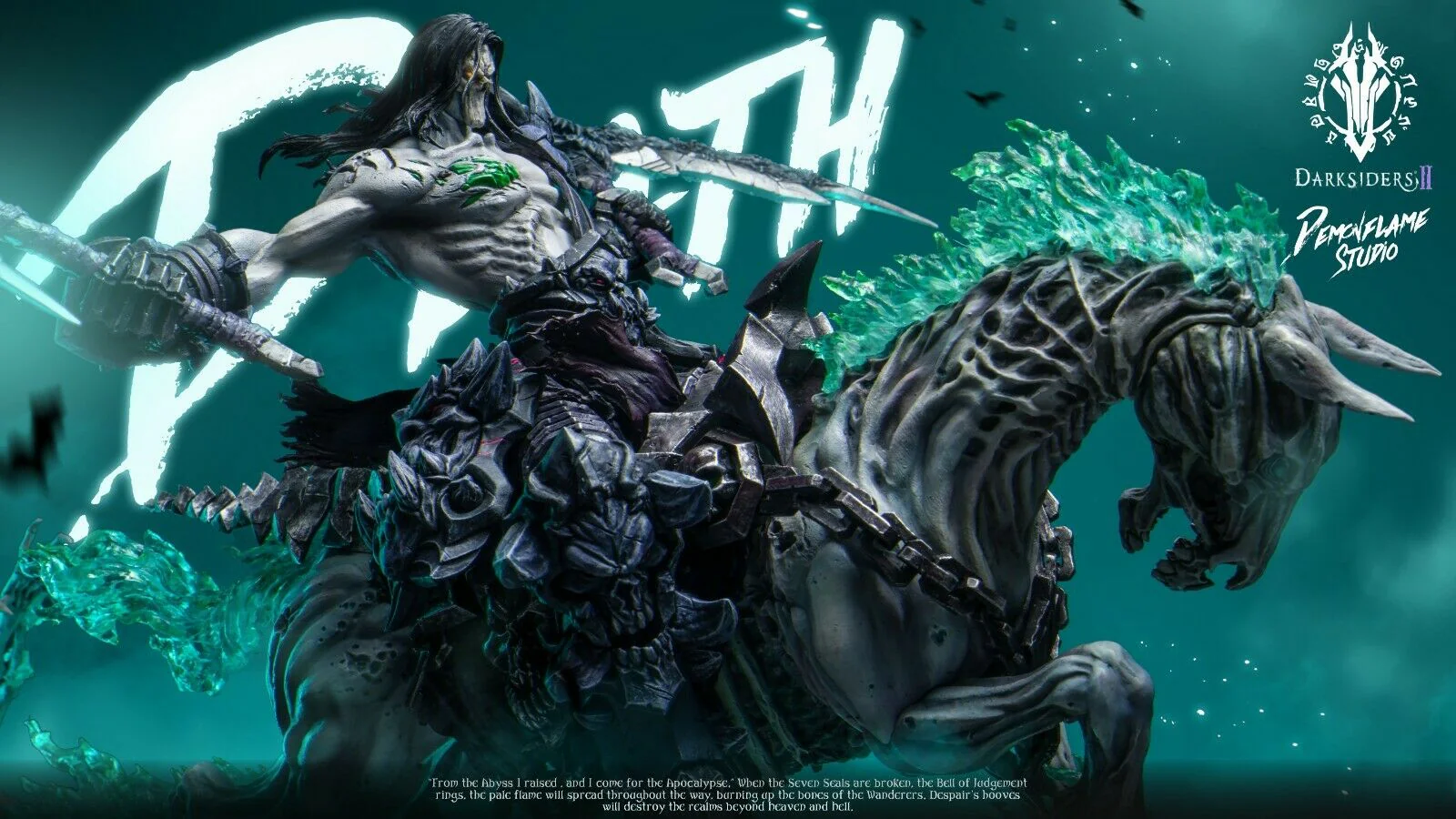 Darksiders - Death | 1:6 Resin Statue | von Demon Flame Studios - Image 5