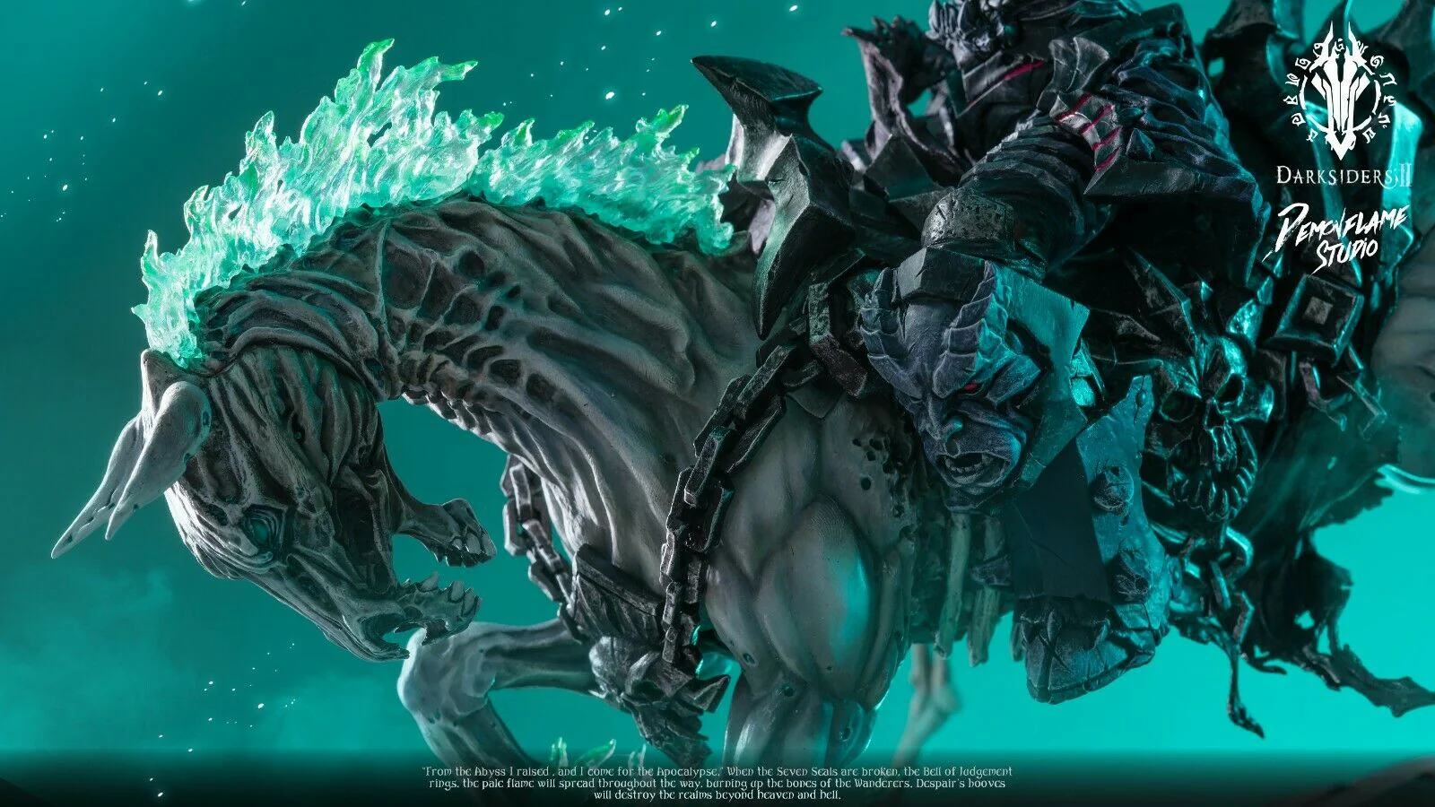 Darksiders - Death | 1:6 Resin Statue | von Demon Flame Studios - Image 7