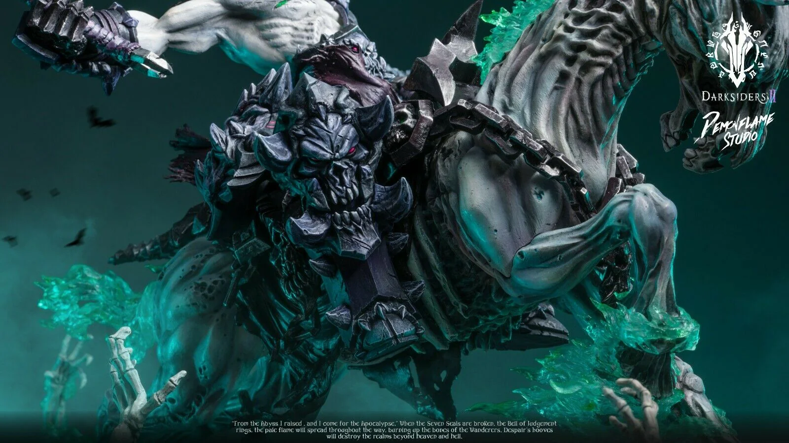 Darksiders - Death | 1:6 Resin Statue | von Demon Flame Studios - Image 8