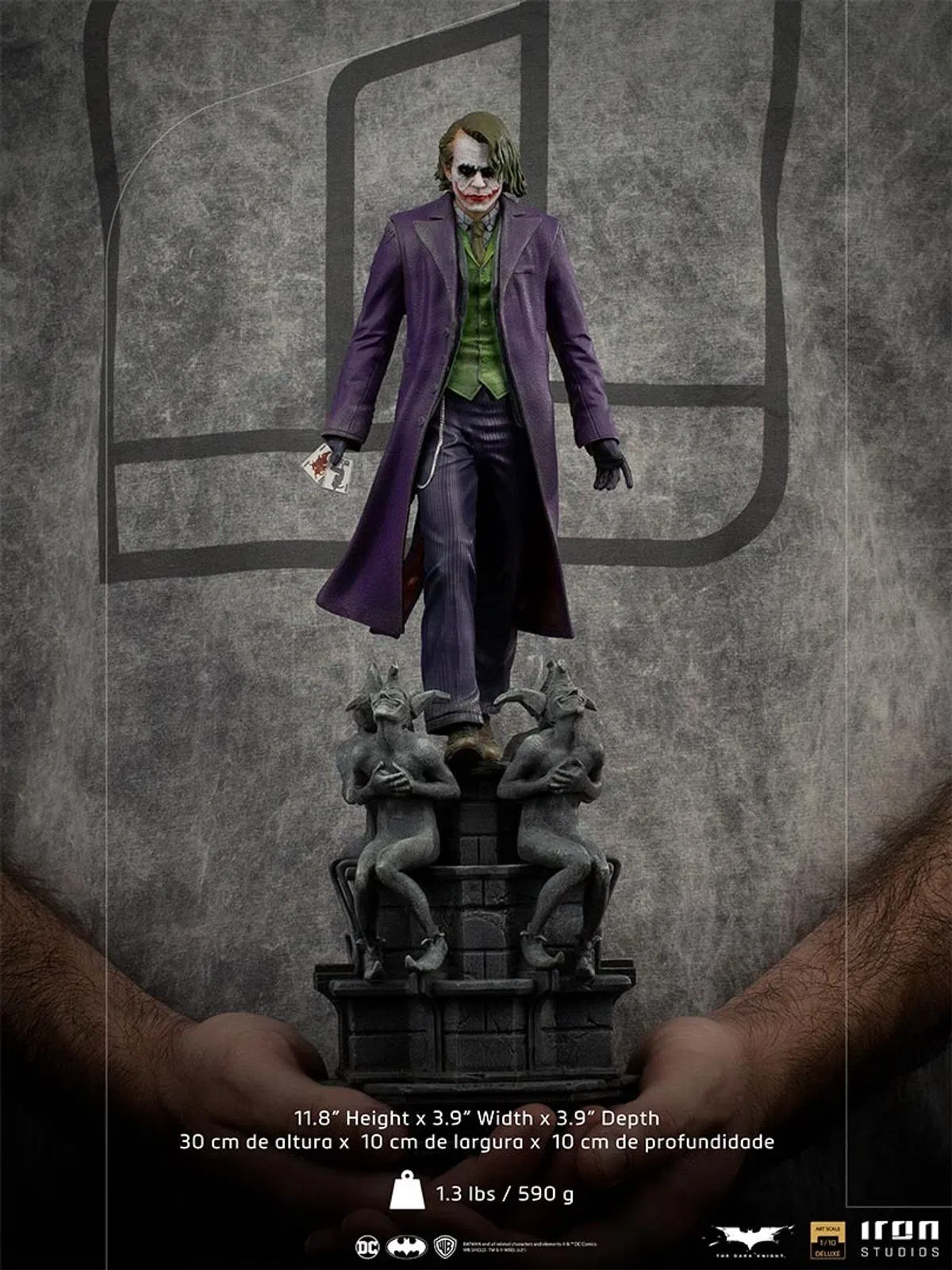 DC Comics - Joker | 1:10 Resin Statue | von Iron Studios - Image 6