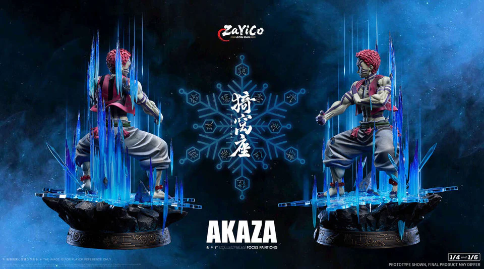 Demon Slayer: Kimetsu no Yaiba - Akaza | 1:6/1:4 Resin Statue | by Zayico Studio - Image 9