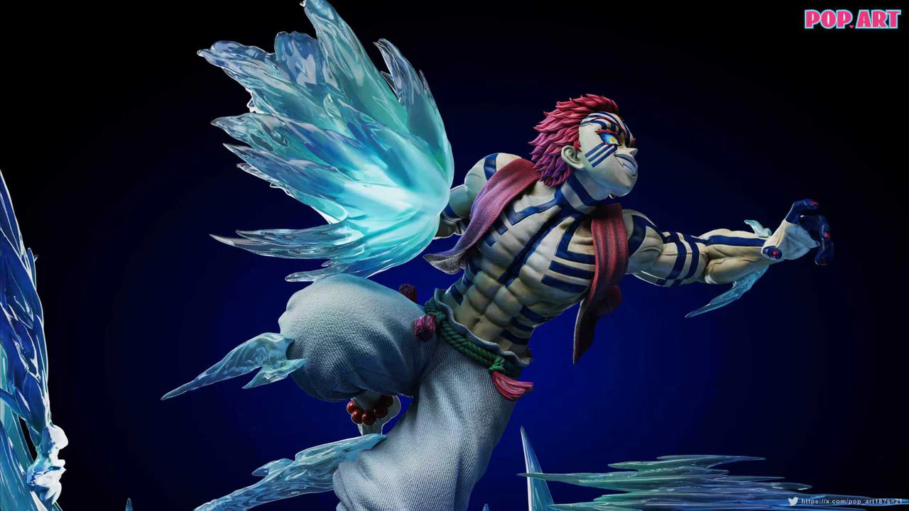 Demon Slayer: Kimetsu no Yaiba - Akaza | 1:6 Resin Statue | by Pop.Art Studio - Image 4