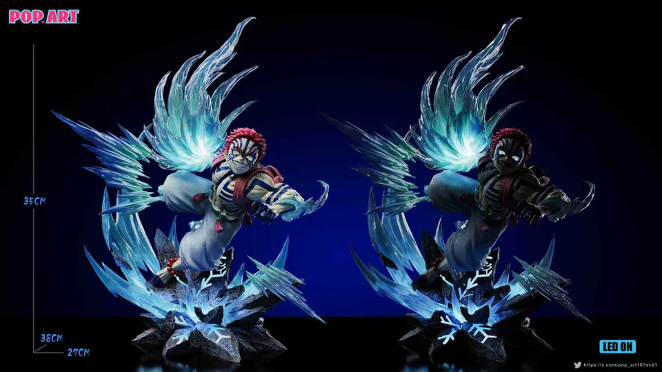 Demon Slayer: Kimetsu no Yaiba - Akaza | 1:6 Resin Statue | by Pop.Art Studio - Image 6
