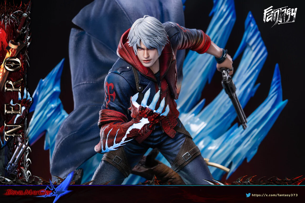 Devil May Cry - 4 Nero | 1:4 Resin Statue | by Fantasy Studio - Image 3