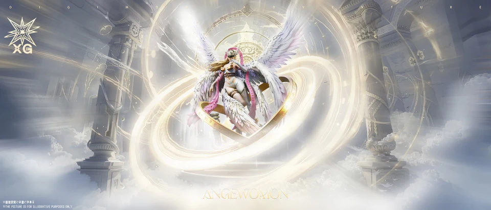 Digimon - Angewomon | 1:6/1:4 Resin Statue | by XG Studio - Image 7