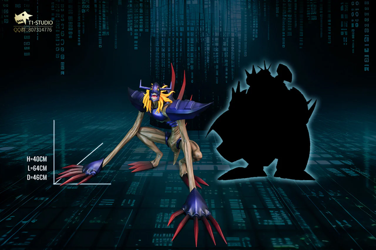 Digimon - Diablomon | Resin Statue | by T1 Studio - Image 3