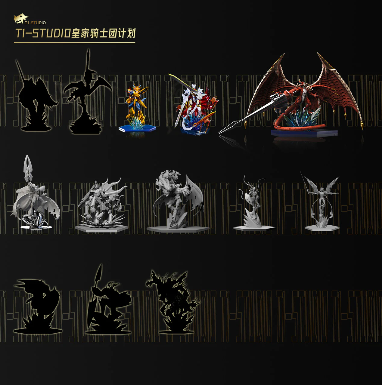 Digimon - Sleipmon | Resin Statue | T1 Studio - Image 3
