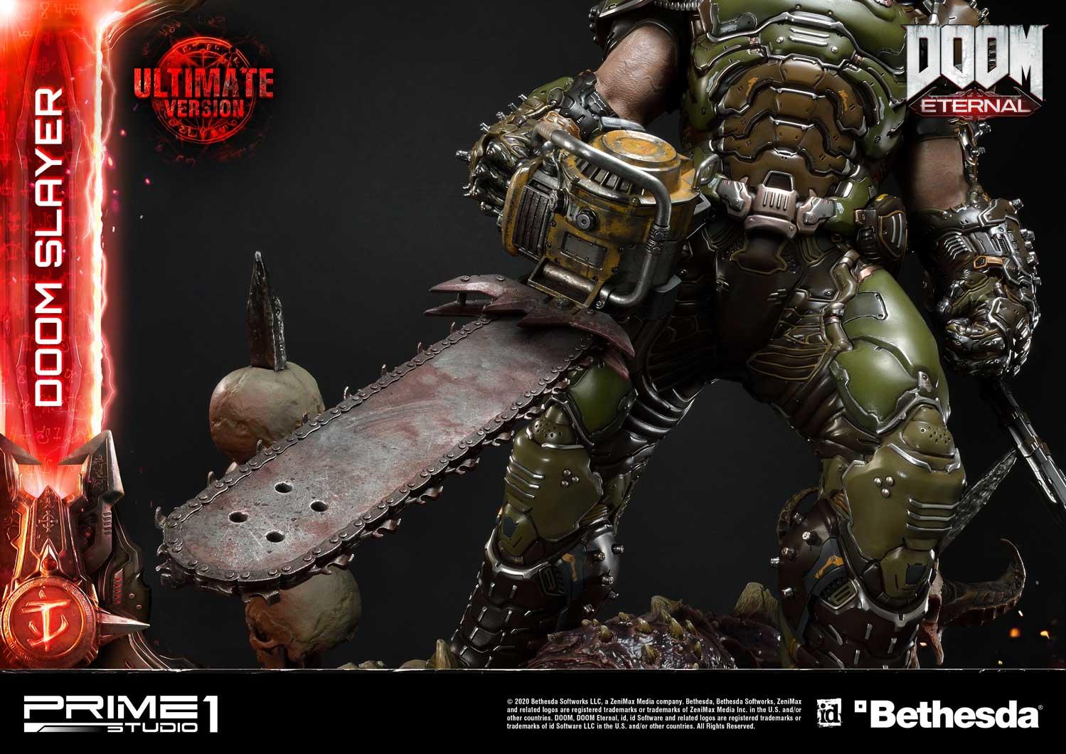 Doom - Doom Slayer | 1:3 Resin Statue | by Prime 1 Studio - Image 18