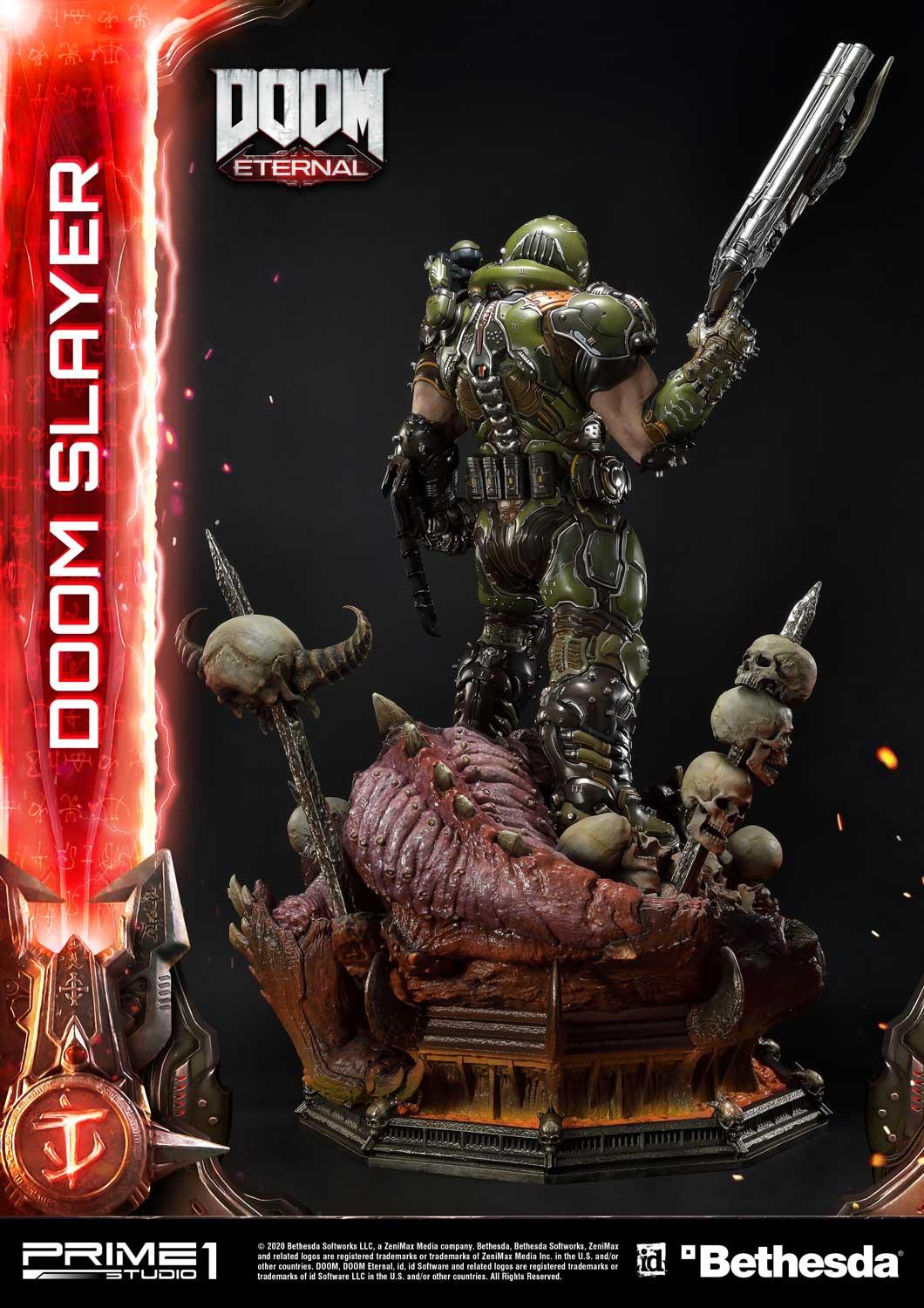 Doom - Doom Slayer | 1:3 Resin Statue | by Prime 1 Studio - Image 20