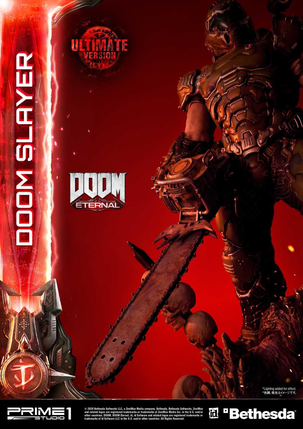 Doom - Doom Slayer | 1:3 Resin Statue | by Prime 1 Studio - Image 3