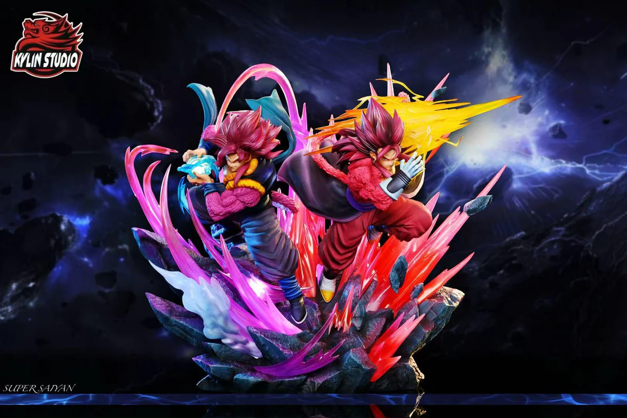Dragon Ball - SS4 Gogeta & Vegito | 1:6 Resin Statue | by Kylin Studio - Image 2