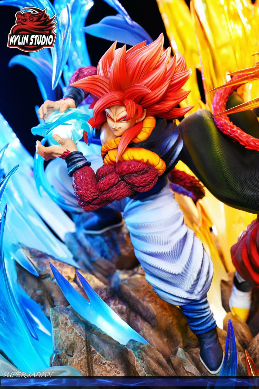 Dragon Ball - SS4 Gogeta & Vegito | 1:6 Resin Statue | by Kylin Studio - Image 4