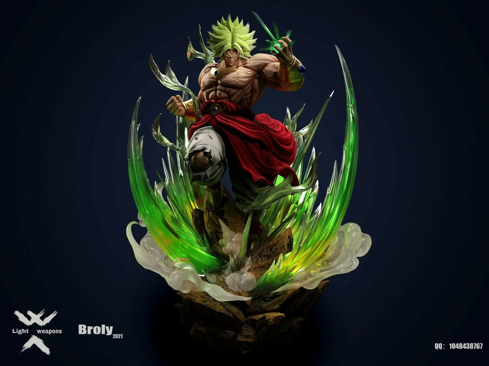 Dragon Ball Z - Broly | 1:6 Resin Statue | von Light Weapon Studio - Image 9