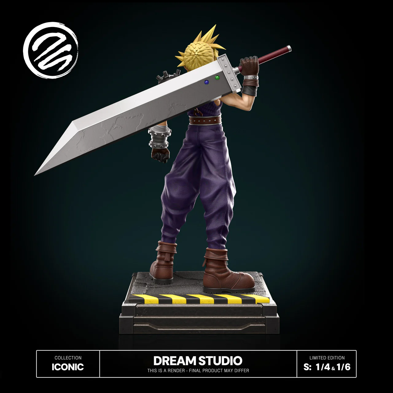 Final Fantasy - Cloud | 1:4/1:6 Resin Statue | by Dream Studio - Image 10
