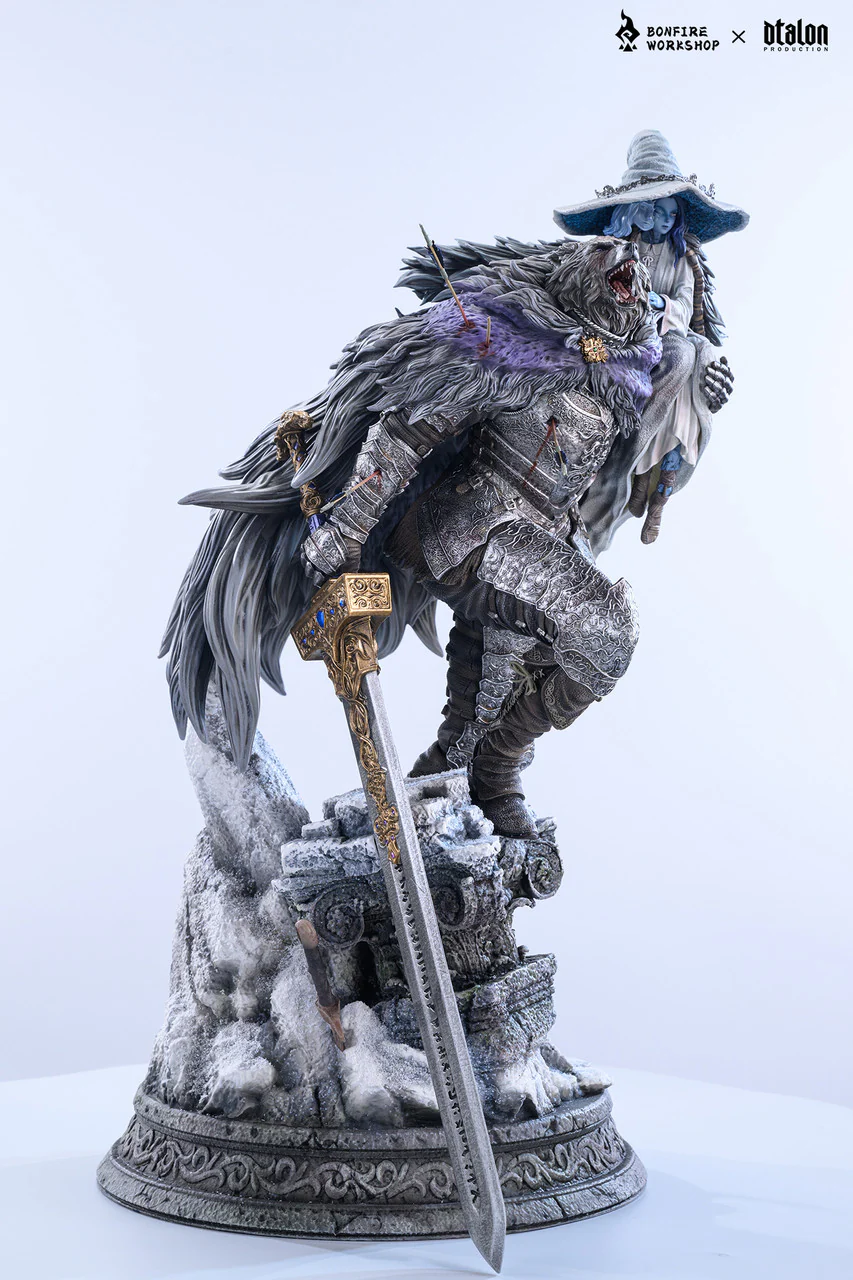 Elden Ring - Blaidd and Ranni | 1:4 Resin Statue | by Bonfire x DTalon Studio - Image 5