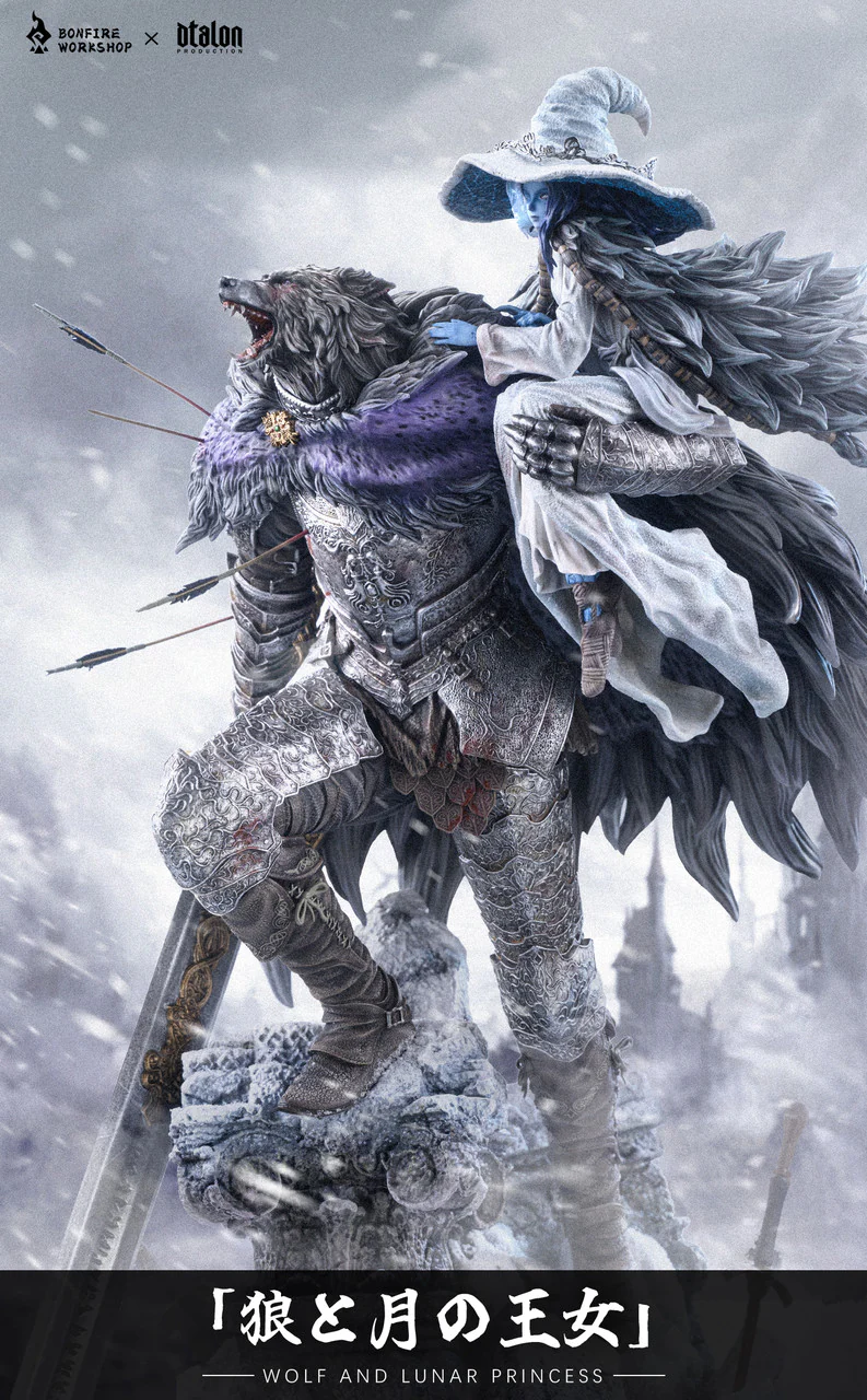Elden Ring - Blaidd and Ranni | 1:4 Resin Statue | by Bonfire x DTalon Studio - Image 7