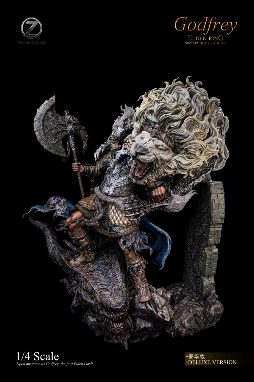 Elden Ring - Godfrey | 1:4 Resin Statue | by Thunder Z Studio - Image 3