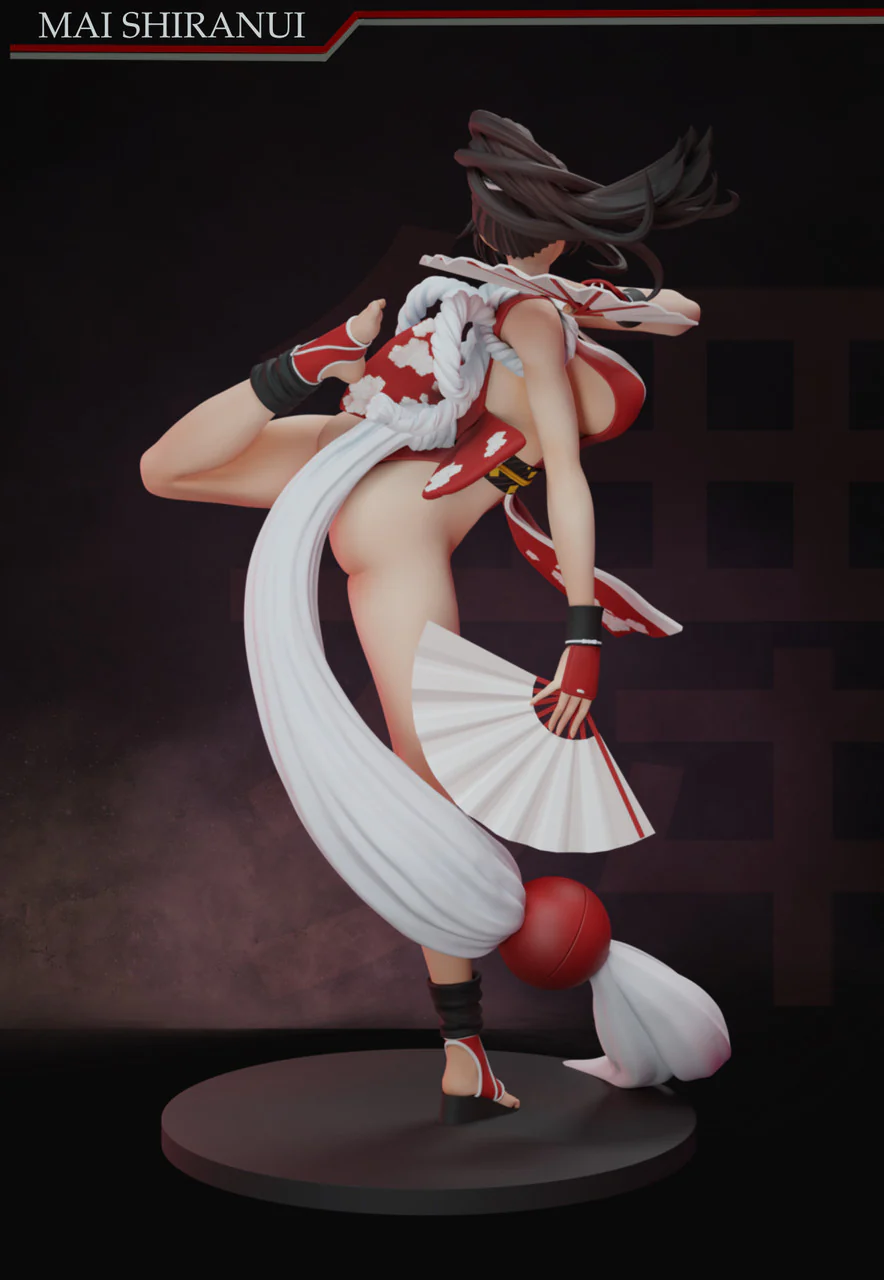 Fatal Fury - Mai Shiranui | 1:6/1:4 Resin Statue | by TG Studio - Image 5