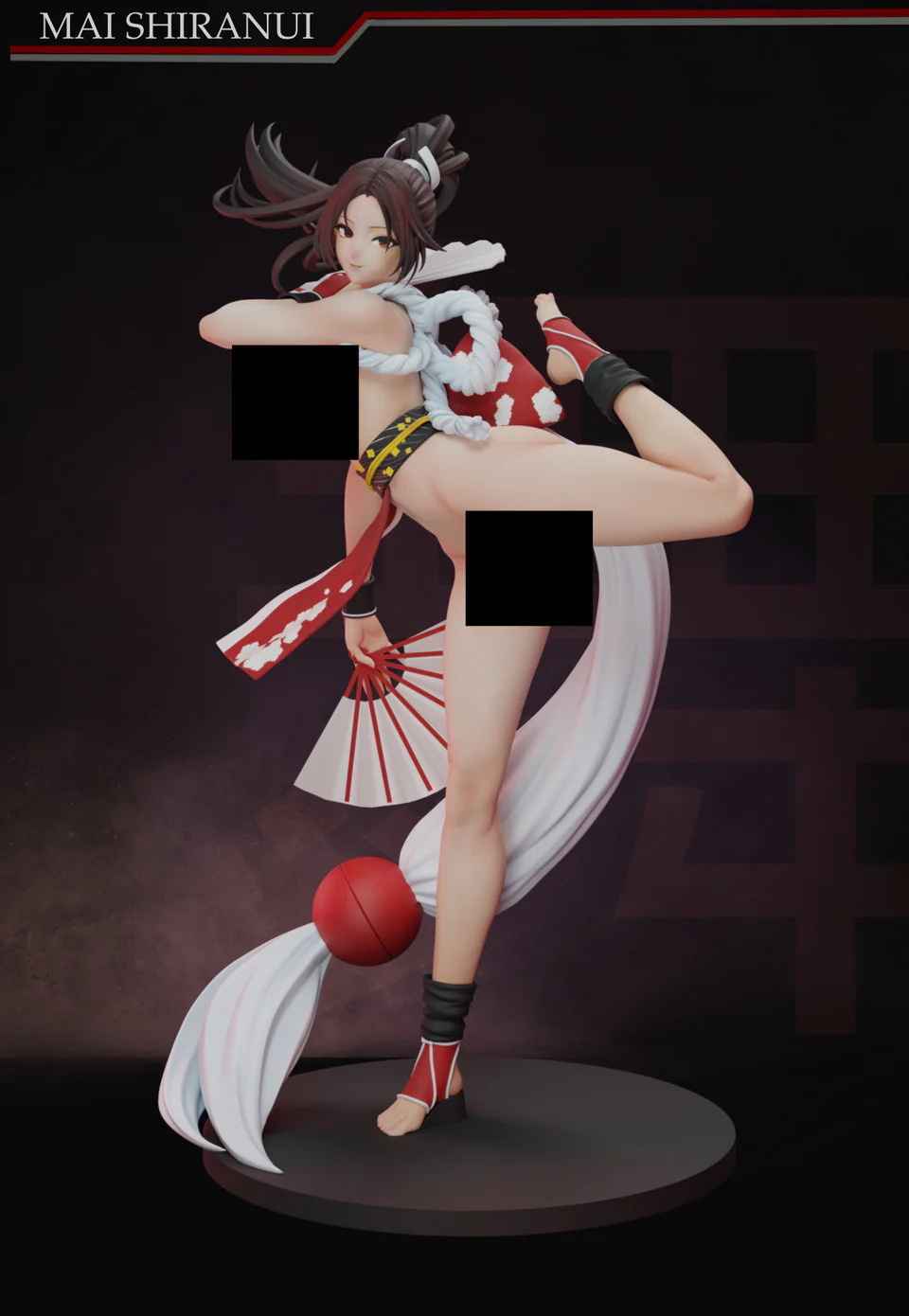 Fatal Fury - Mai Shiranui | 1:6/1:4 Resin Statue | by TG Studio - Image 6