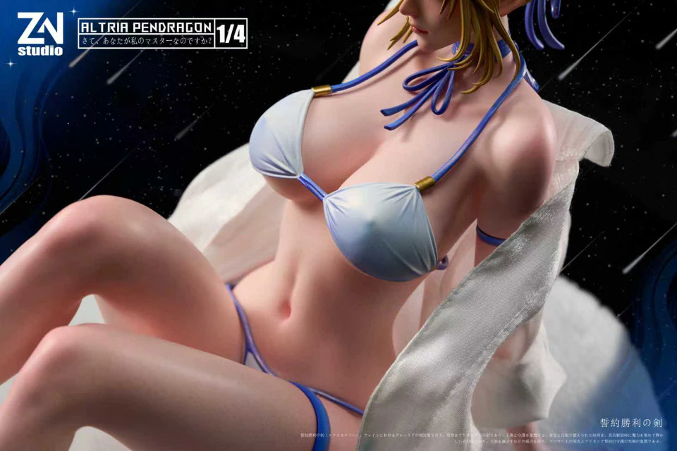 Fate Series - Altria Pendragon Saber | 1:4 Resin Statue | by ZH Studio - Image 4