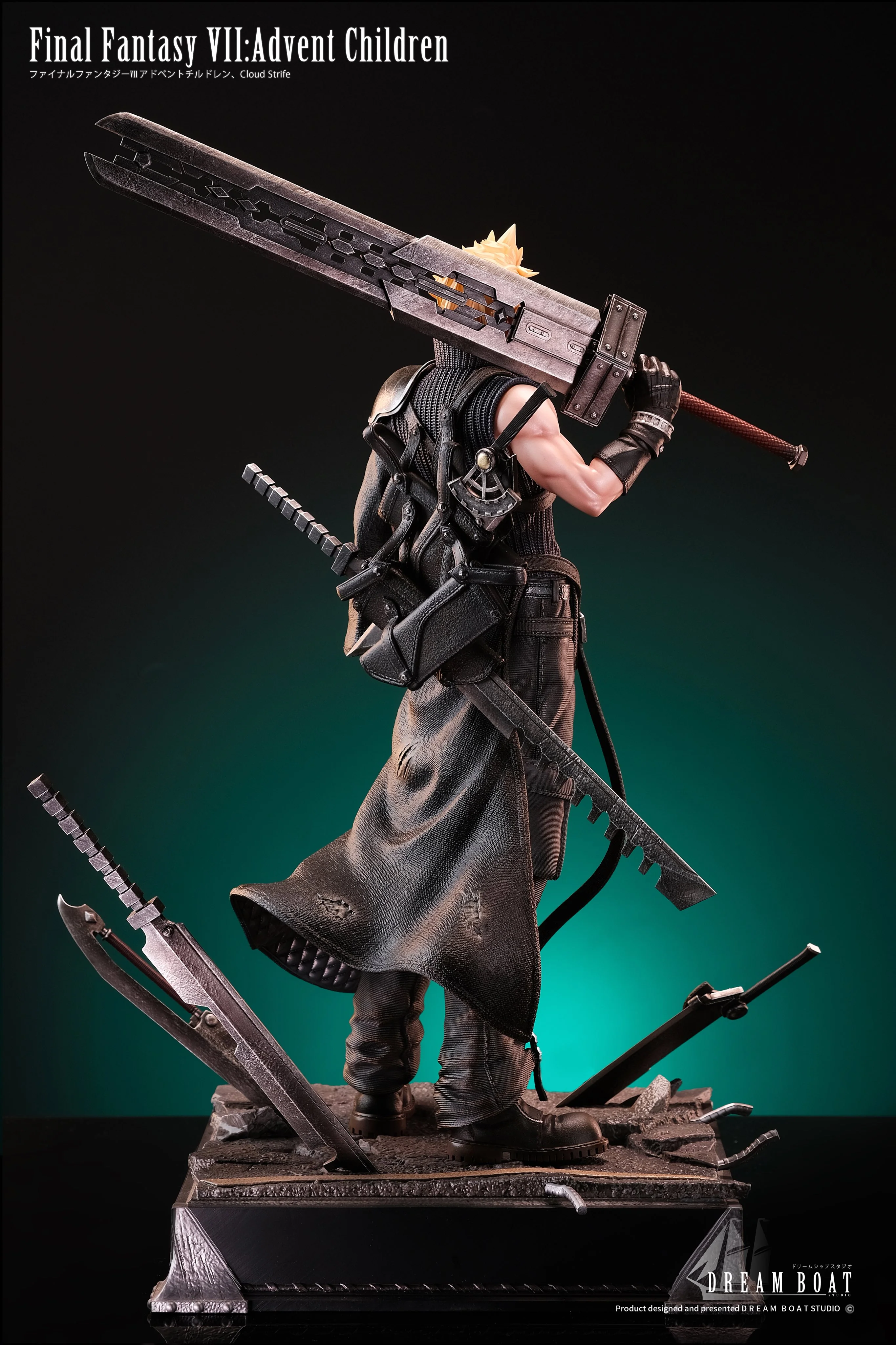 Final Fantasy – Cloud Strife | 1:4 Resin Statue | von Dream Boat Studio - Image 21