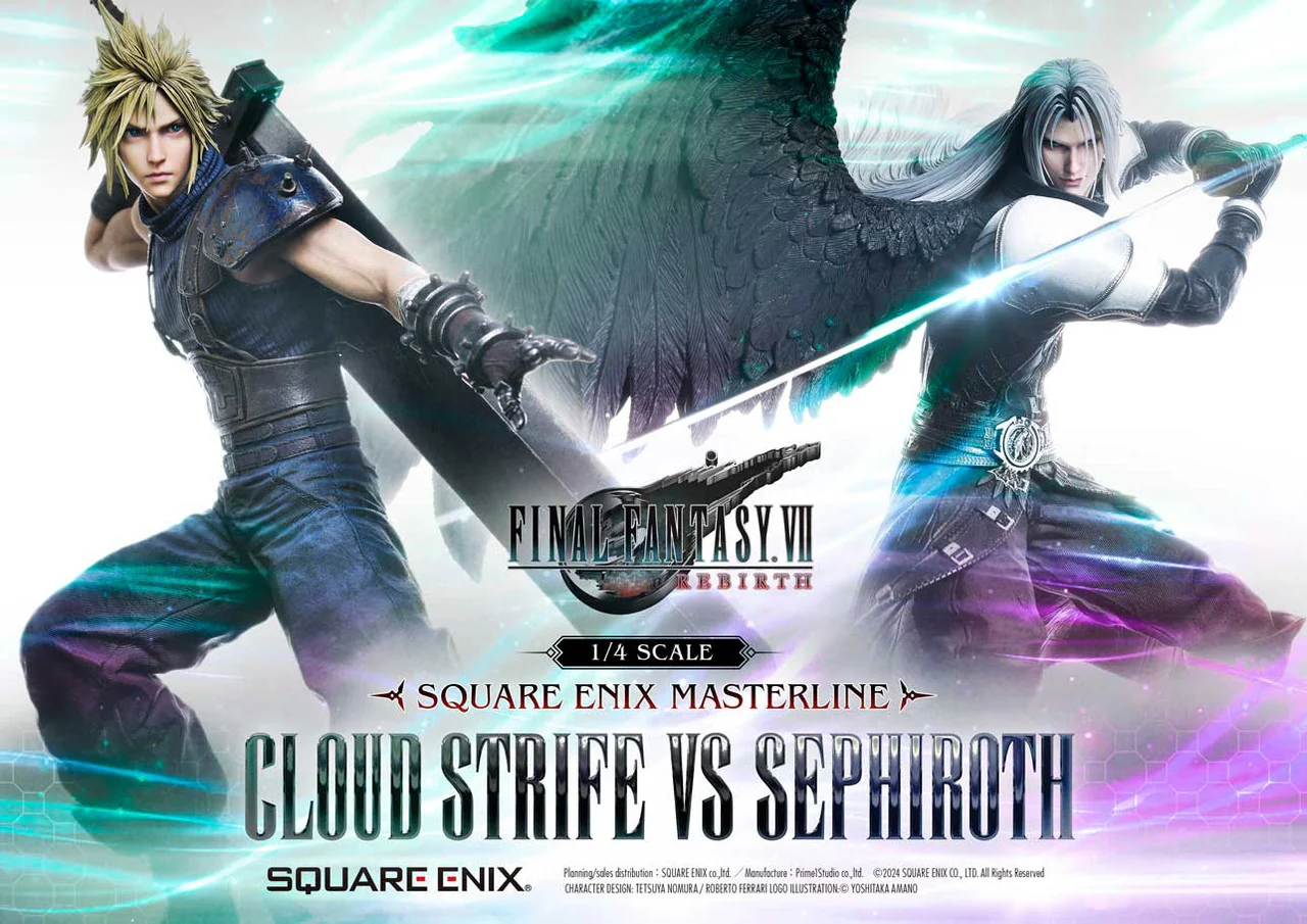 Final Fantasy - Cloud vs. Sephiroth | 1:4 Resin Statue | by Prime 1 Studio - Image 3