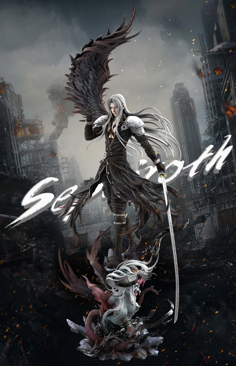 Final Fantasy - Sephiroth | 1:4/1:6 Resin Statue | by Hunter Fan Studio - Image 3