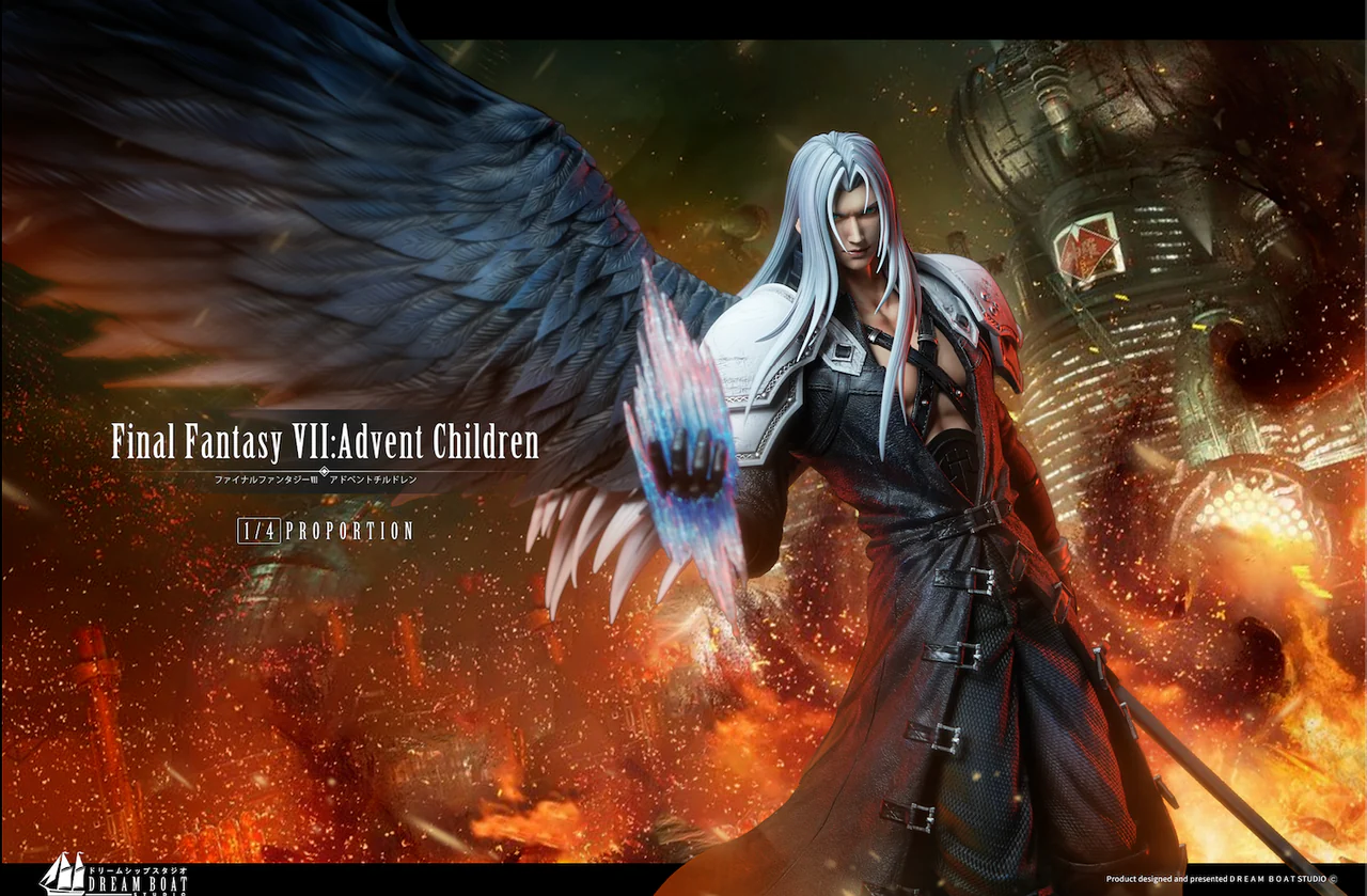 Final Fantasy - Sephiroth | 1:4 Resin Statue | by Dream Boat Studio - Image 3